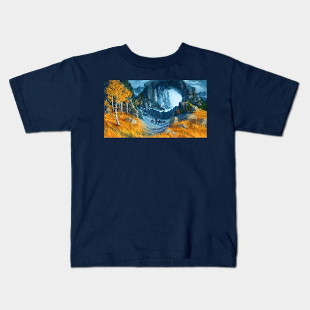 Gateway of the Gods Kids T-Shirt by LeadersNLegacies